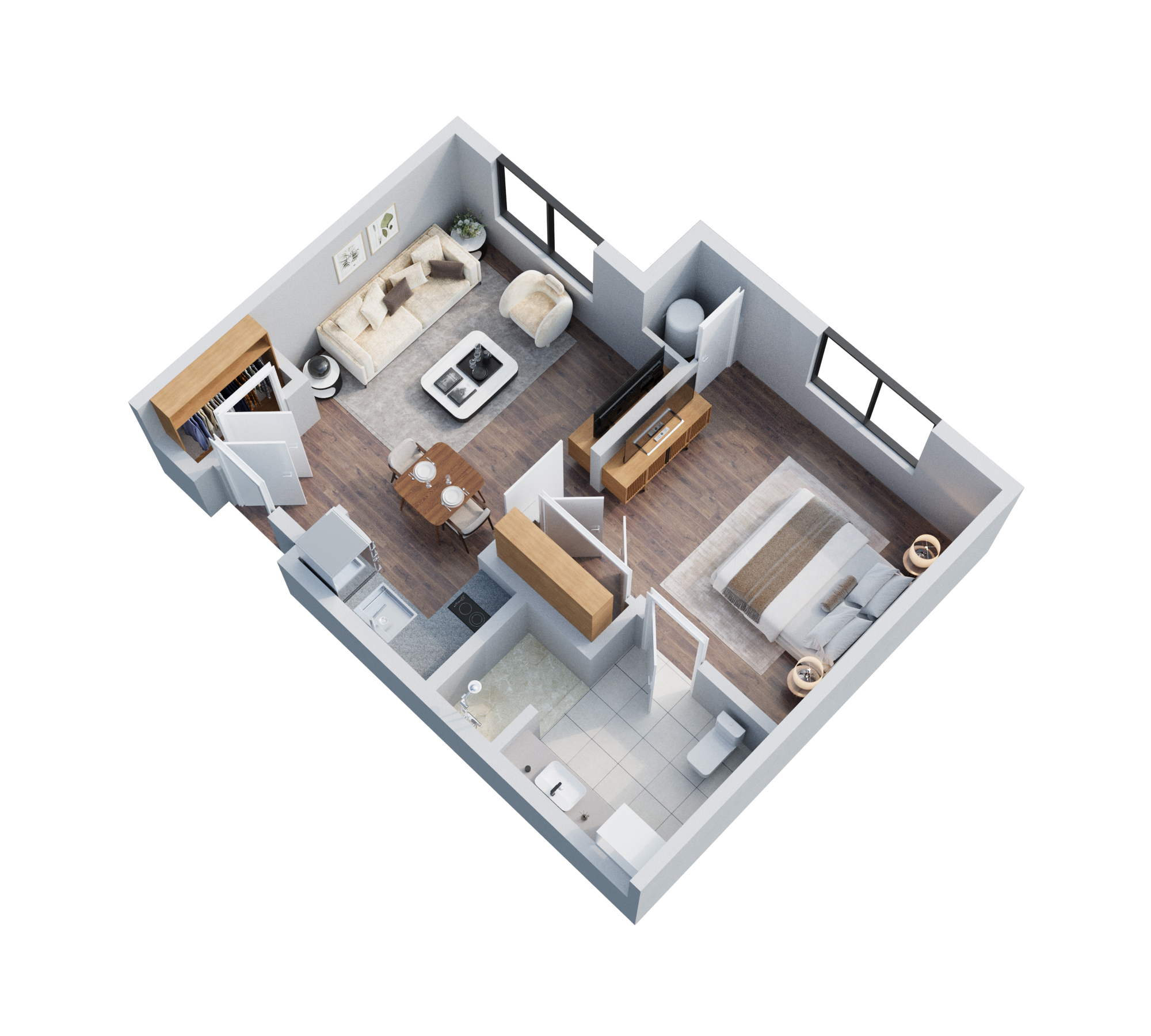 Bur Oak floor plan